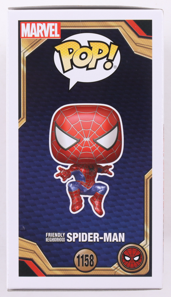 Figura De Accion Spider-man 1158 Friendly Neigborhood Spider-man No Way Home Marvel Funko Pop