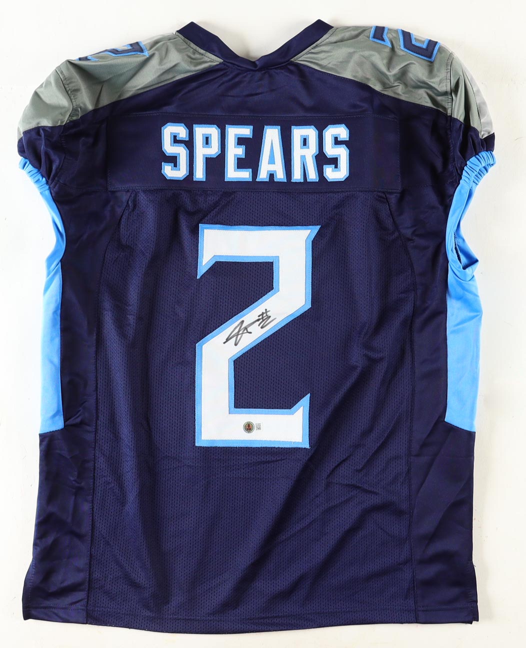 Tyjae Spears Signed Jersey (Beckett) at PristineAuction.com Tyjae Spears Signed Jersey (Beckett) at PristineAuction.com