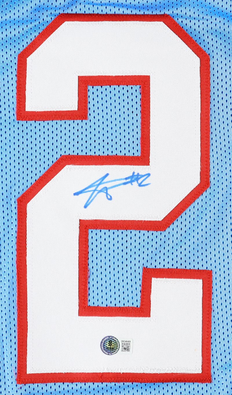 Tyjae Spears Signed Jersey (Beckett) at PristineAuction.com Tyjae Spears Signed Jersey (Beckett) at PristineAuction.com