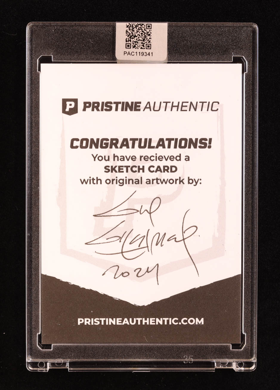 Kermit the Frog | The Muppets | Original Art Sketch Card by Guy Gilchrist (1/1 Original Art) at PristineAuction.com Kermit the Frog | The Muppets | Original Art Sketch Card by Guy Gilchrist (1/1 Original Art) at PristineAuction.com