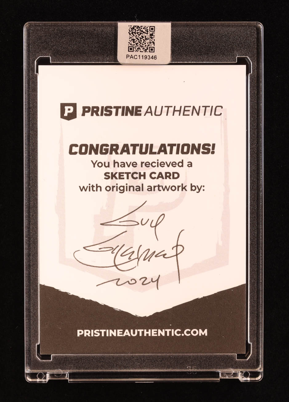 Kermit the Frog | The Muppets | Original Art Sketch Card by Guy Gilchrist (1/1 Original Art) at PristineAuction.com Kermit the Frog | The Muppets | Original Art Sketch Card by Guy Gilchrist (1/1 Original Art) at PristineAuction.com