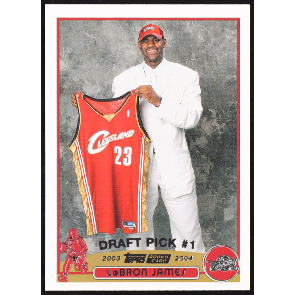 topps 221 lebron james