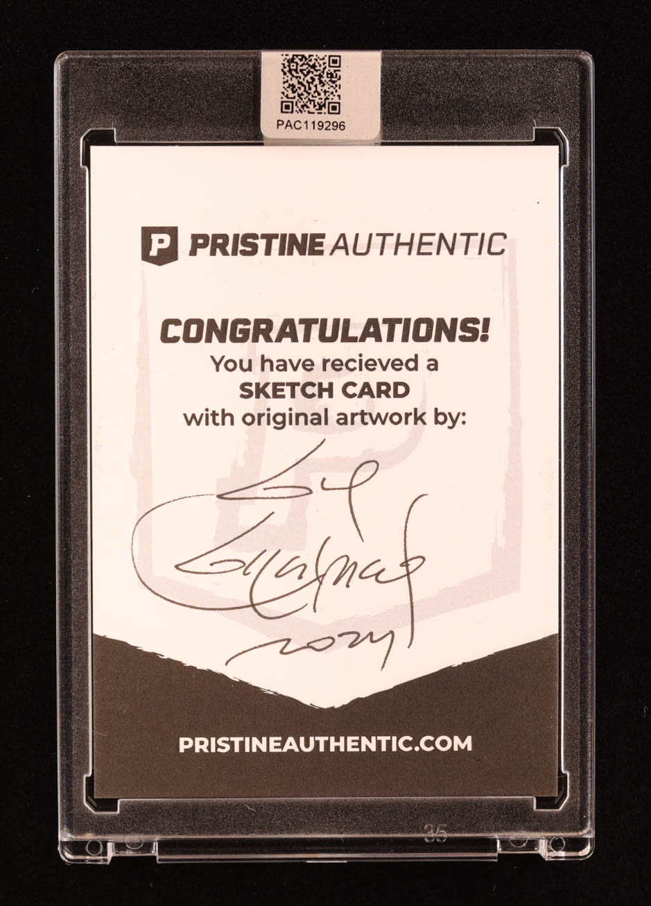 Kermit the Frog | The Muppets | Original Art Sketch Card by Guy Gilchrist (1/1 Original Art) at PristineAuction.com Kermit the Frog | The Muppets | Original Art Sketch Card by Guy Gilchrist (1/1 Original Art) at PristineAuction.com