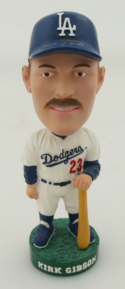 Kirk Gibson Signed Dodgers Bobblehead (Beckett) at PristineAuction.com Kirk Gibson Signed Dodgers Bobblehead (Beckett) at PristineAuction.com