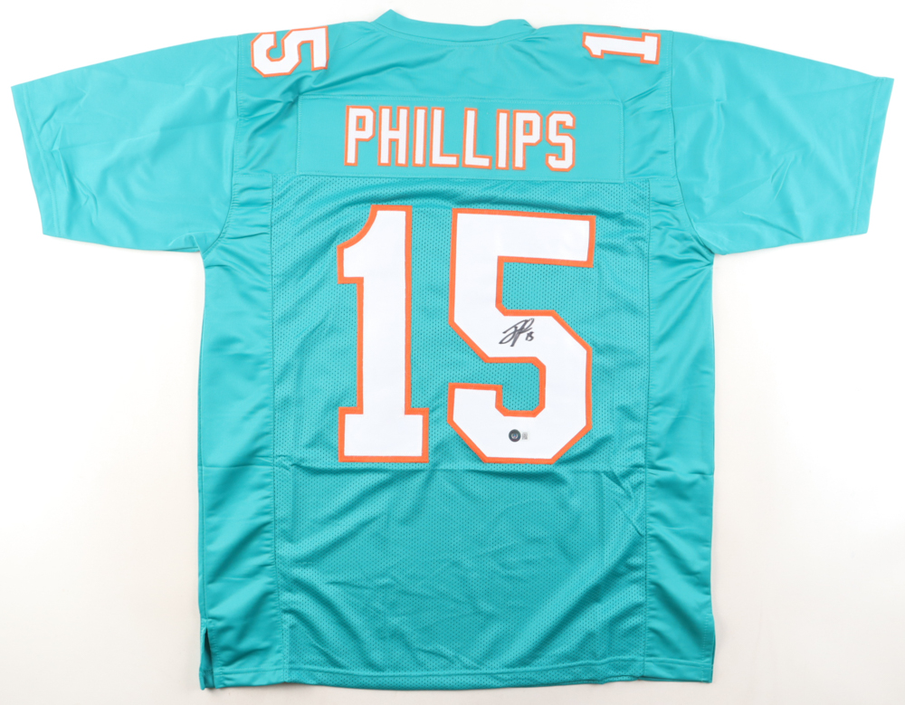 Jaelan Phillips Signed Jersey (Beckett) at PristineAuction.com Jaelan Phillips Signed Jersey (Beckett) at PristineAuction.com