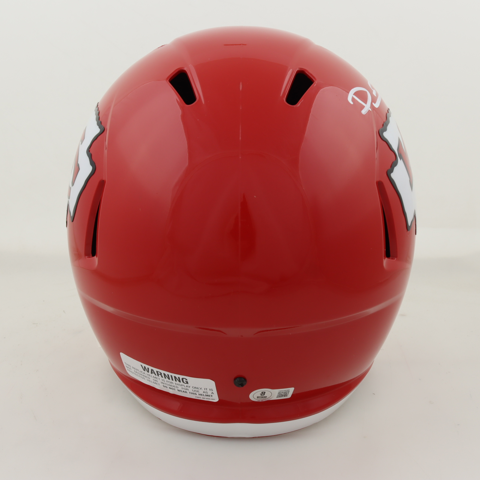 Patrick Mahomes Signed Chiefs Full-Size Speed Helmet (Beckett) at PristineAuction.com Patrick Mahomes Signed Chiefs Full-Size Speed Helmet (Beckett) at PristineAuction.com