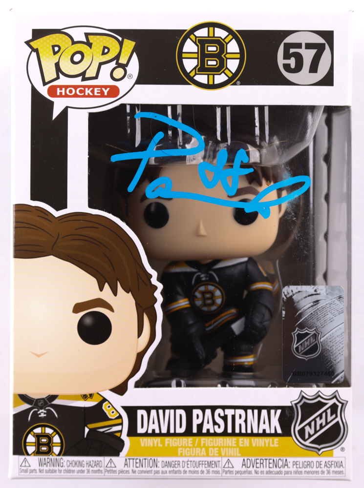 David Pastrnak Signed Boston Bruins #57 Funko Pop! Vinyl Figure (JSA) at PristineAuction.com David Pastrnak Signed Boston Bruins #57 Funko Pop! Vinyl Figure (JSA) at PristineAuction.com