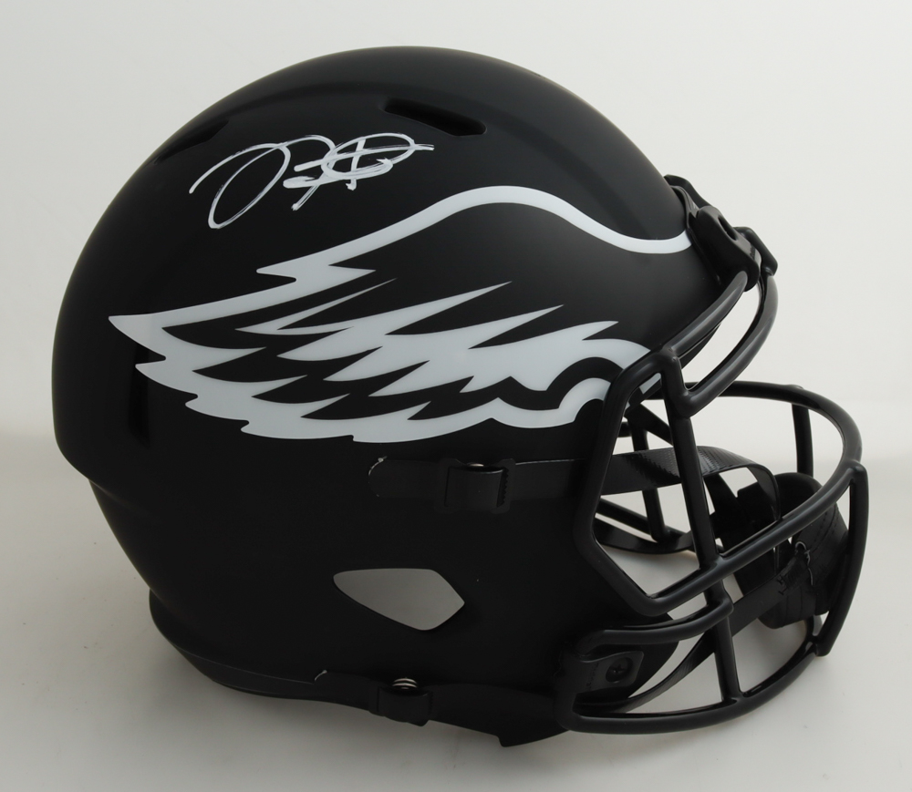 Jalen Hurts Signed Eagles Full-Size Eclipse Alternate Speed Helmet (Beckett) at PristineAuction.com Jalen Hurts Signed Eagles Full-Size Eclipse Alternate Speed Helmet (Beckett) at PristineAuction.com