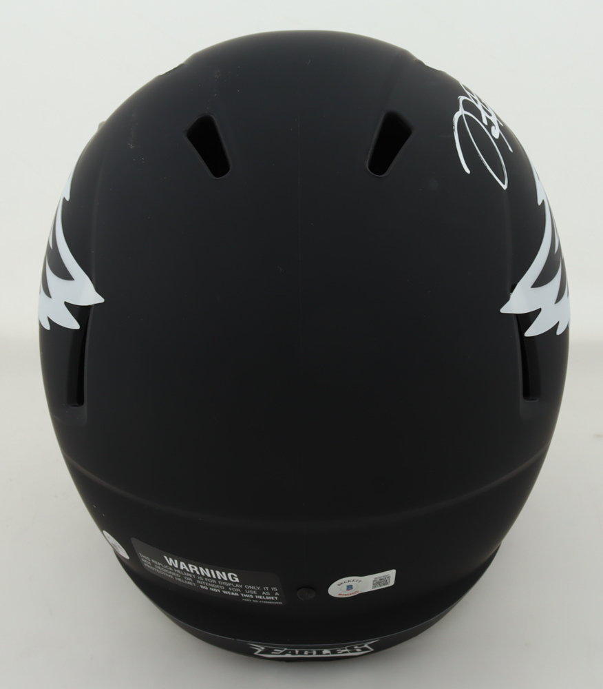 Jalen Hurts Signed Eagles Full-Size Eclipse Alternate Speed Helmet (Beckett) at PristineAuction.com Jalen Hurts Signed Eagles Full-Size Eclipse Alternate Speed Helmet (Beckett) at PristineAuction.com