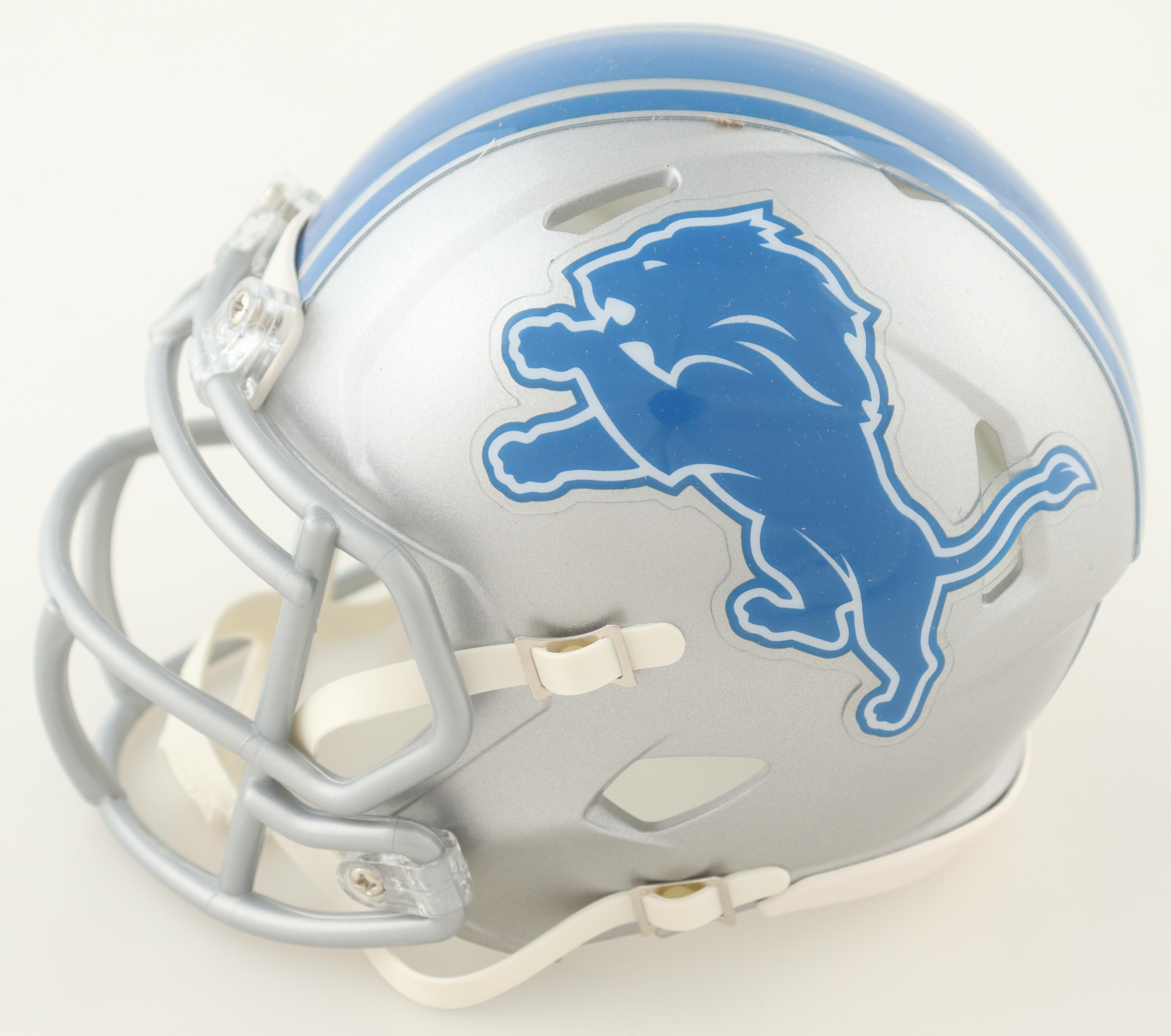 Jameson Williams Signed Lions Speed Mini Helmet (JSA & PIA) at PristineAuction.com Jameson Williams Signed Lions Speed Mini Helmet (JSA & PIA) at PristineAuction.com