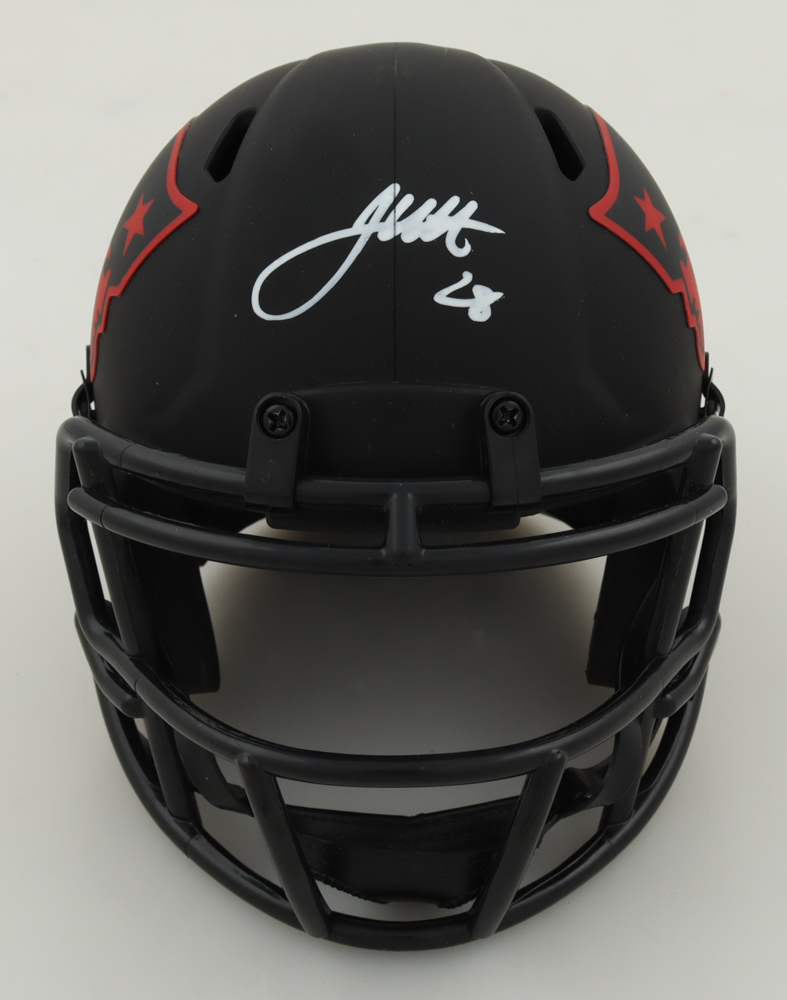 James White Signed Patriots Eclipse Alternate Speed Mini Helmet (JSA) at PristineAuction.com James White Signed Patriots Eclipse Alternate Speed Mini Helmet (JSA) at PristineAuction.com