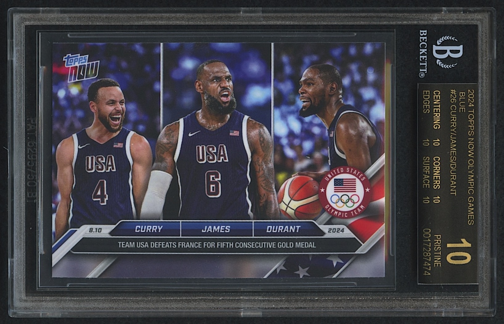 2024-25 TOPPS NOW #12 LEBRON JAMES BGS 9.5 | eBay 2024 TOPPS NOW