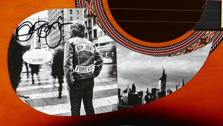 Jon Bon Jovi Signed 38" Acoustic Guitar (JSA) at PristineAuction.com Jon Bon Jovi Signed 38" Acoustic Guitar (JSA) at PristineAuction.com