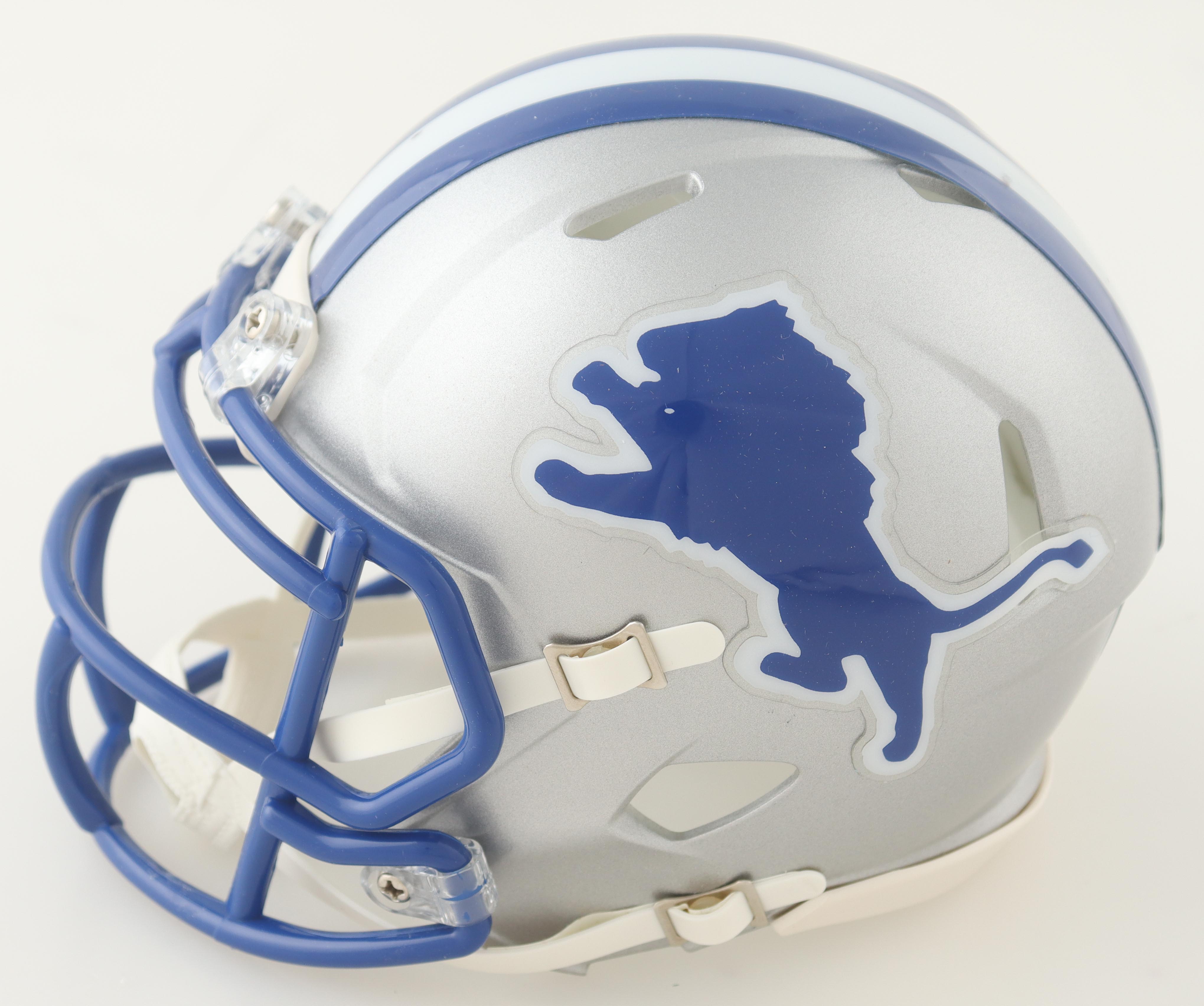 Jameson Williams Signed Lions Speed Mini Helmet (JSA & PIA) at PristineAuction.com Jameson Williams Signed Lions Speed Mini Helmet (JSA & PIA) at PristineAuction.com