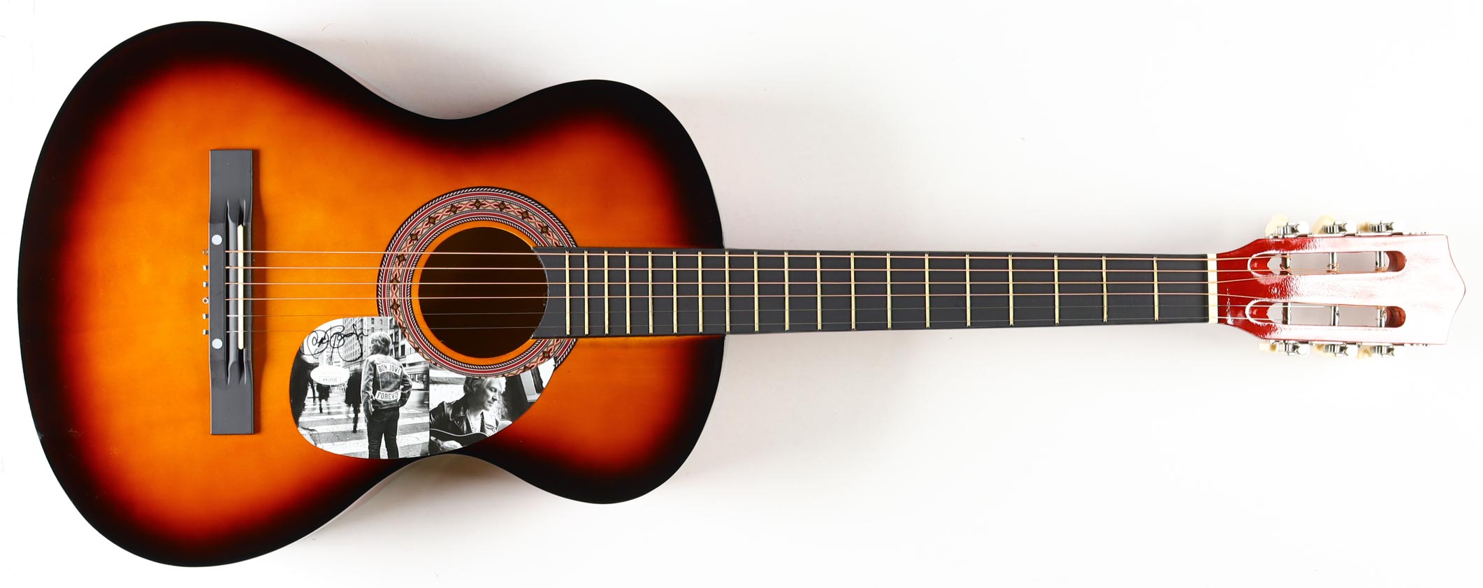 Jon Bon Jovi Signed 38" Acoustic Guitar (JSA) at PristineAuction.com Jon Bon Jovi Signed 38" Acoustic Guitar (JSA) at PristineAuction.com