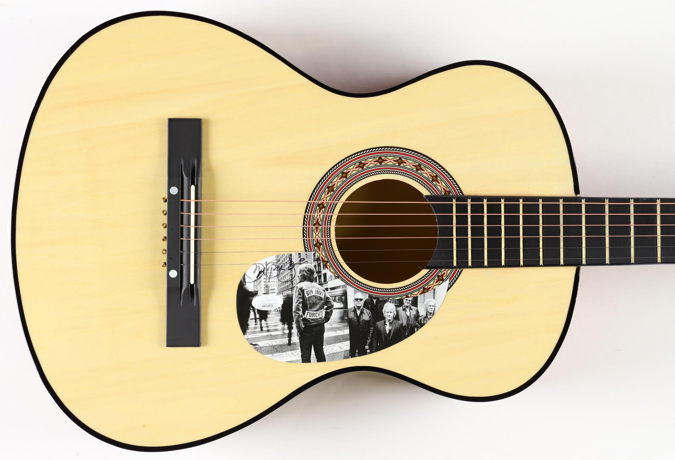 Jon Bon Jovi Signed 38" Acoustic Guitar (JSA) at PristineAuction.com Jon Bon Jovi Signed 38" Acoustic Guitar (JSA) at PristineAuction.com