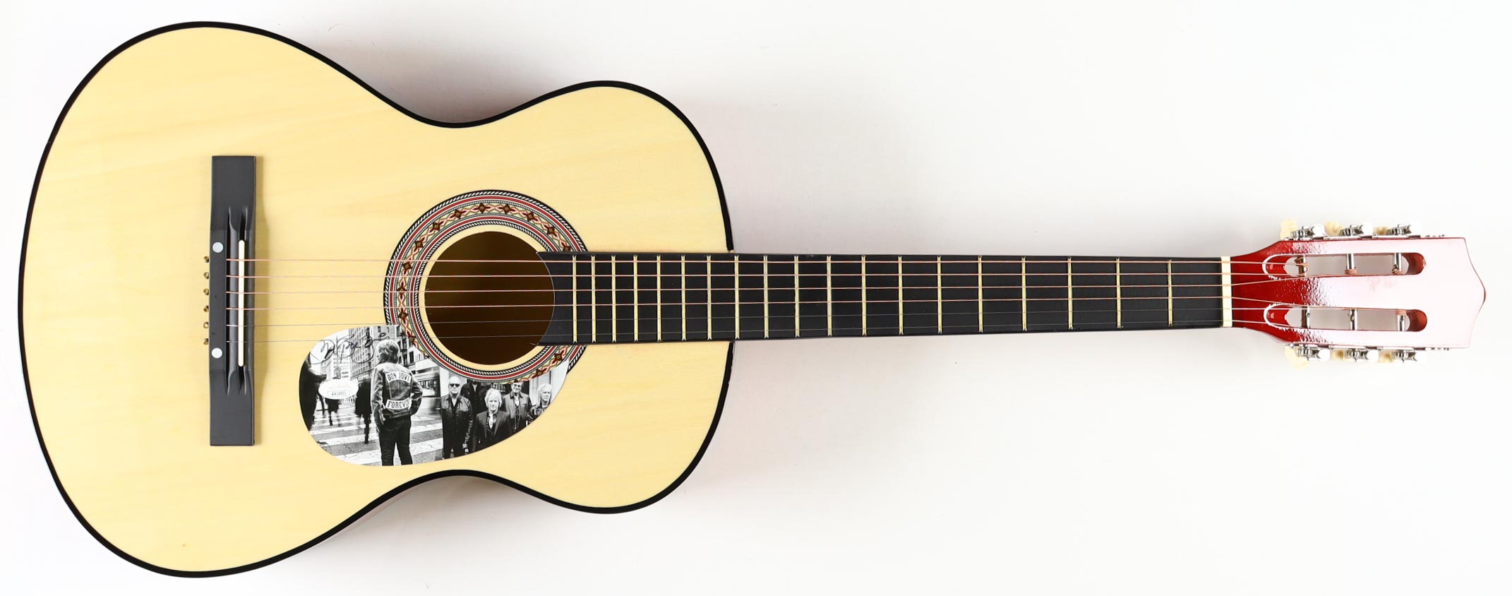 Jon Bon Jovi Signed 38" Acoustic Guitar (JSA) at PristineAuction.com Jon Bon Jovi Signed 38" Acoustic Guitar (JSA) at PristineAuction.com