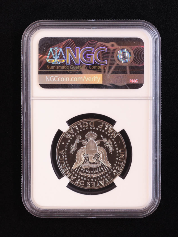 1989-S Kennedy Half Dollar - Ultra Cameo Proof - President JFK Label ...