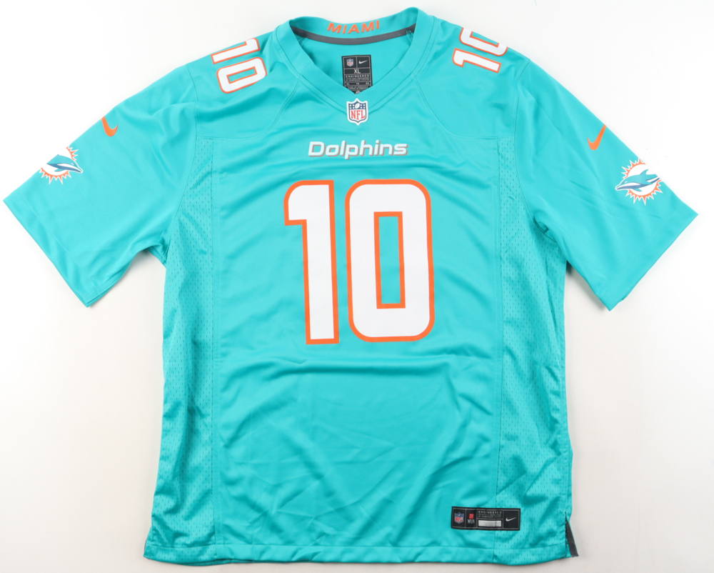 Tyreek Hill Signed Nike Dolphins Jersey (Beckett) at PristineAuction.com Tyreek Hill Signed Nike Dolphins Jersey (Beckett) at PristineAuction.com