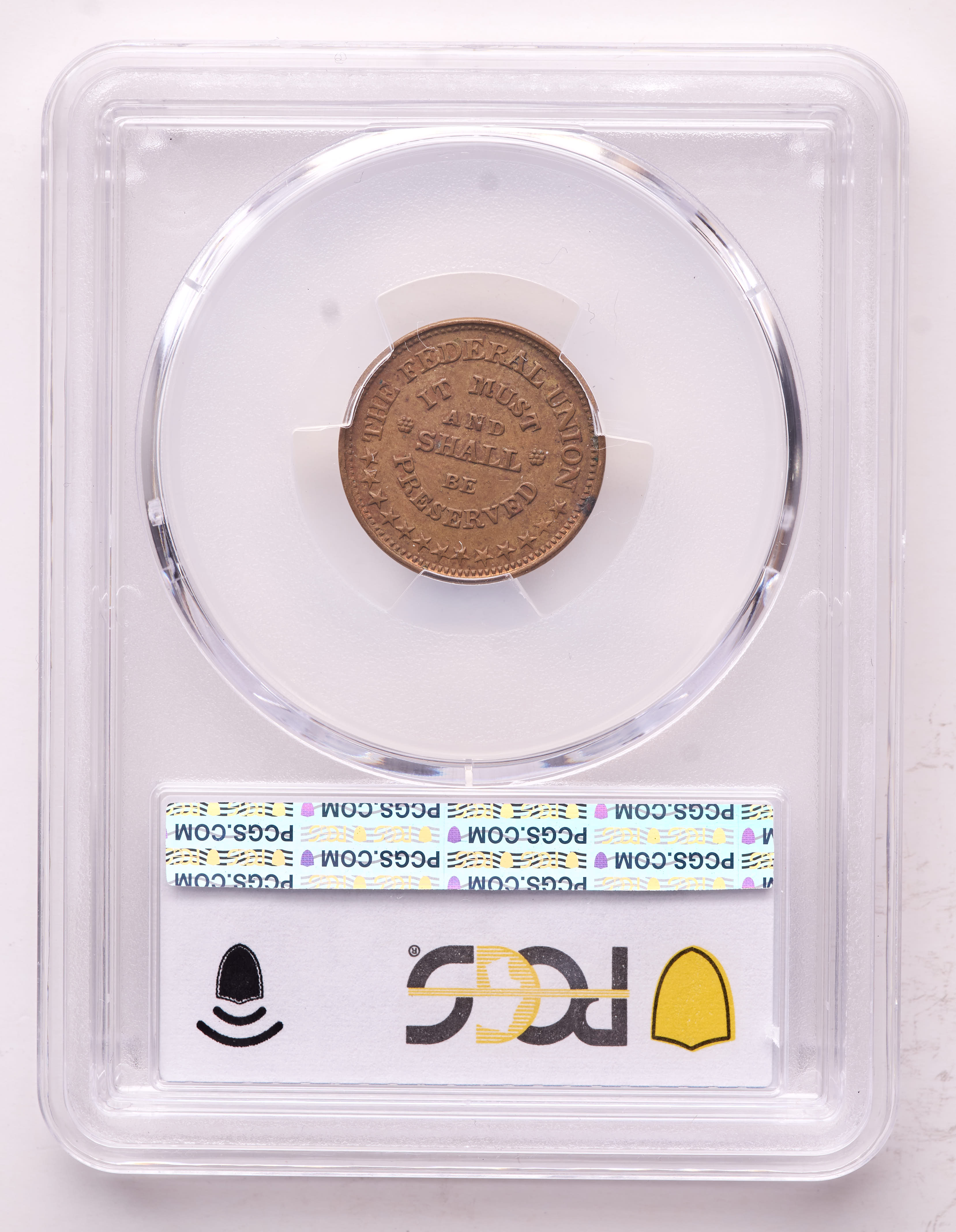 ND (1861-65) The Federal Union Civil War Token (PCGS MS62 BN) at PristineAuction.com ND (1861-65) The Federal Union Civil War Token (PCGS MS62 BN) at PristineAuction.com
