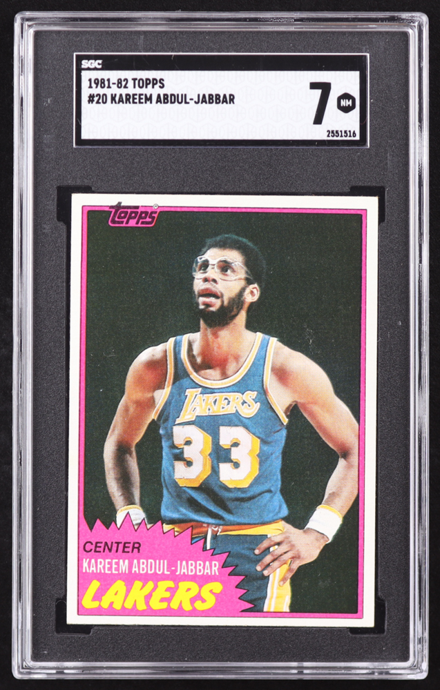 Kareem Abdul-Jabbar 1981-82 Topps #20 (SGC 7) | Pristine Auction