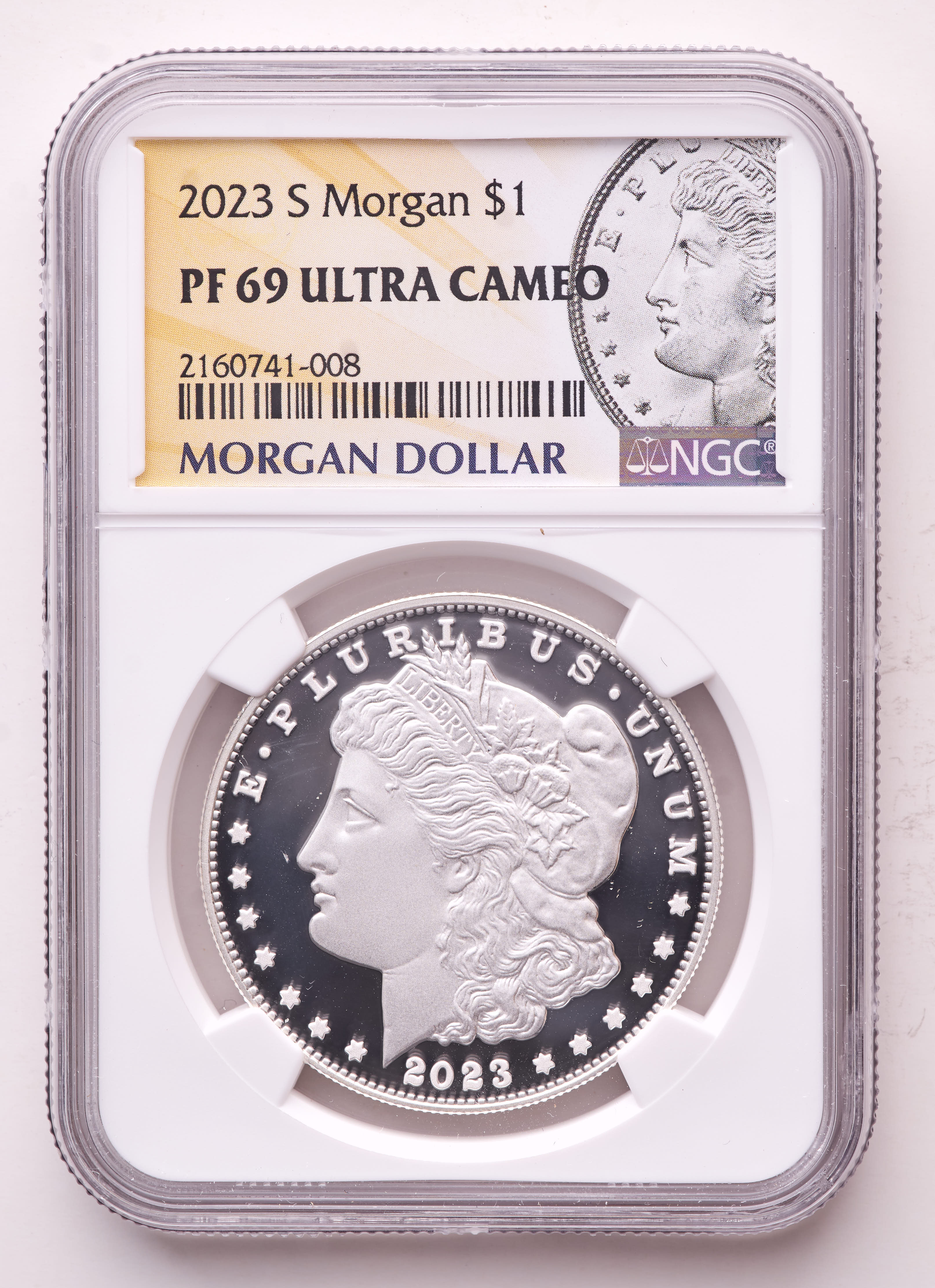 2023-S Morgan Silver Dollar (NGC Proof 69 Ultra Cameo) at PristineAuction.com 2023-S Morgan Silver Dollar (NGC Proof 69 Ultra Cameo) at PristineAuction.com