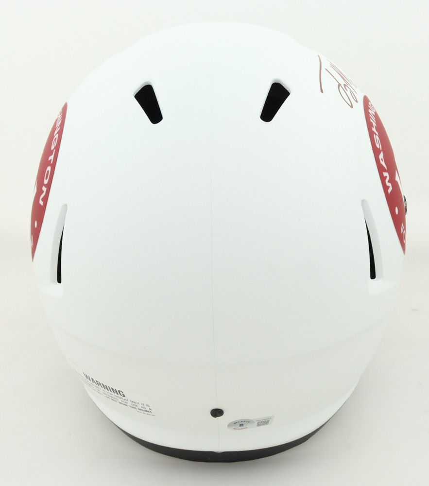 Terry McLaurin Signed Washington Full-Size Lunar Eclipse Alternate Speed Helmet Inscribed "Scary Terry" (Beckett) at PristineAuction.com Terry McLaurin Signed Washington Full-Size Lunar Eclipse Alternate Speed Helmet Inscribed "Scary Terry" (Beckett) at PristineAuction.com