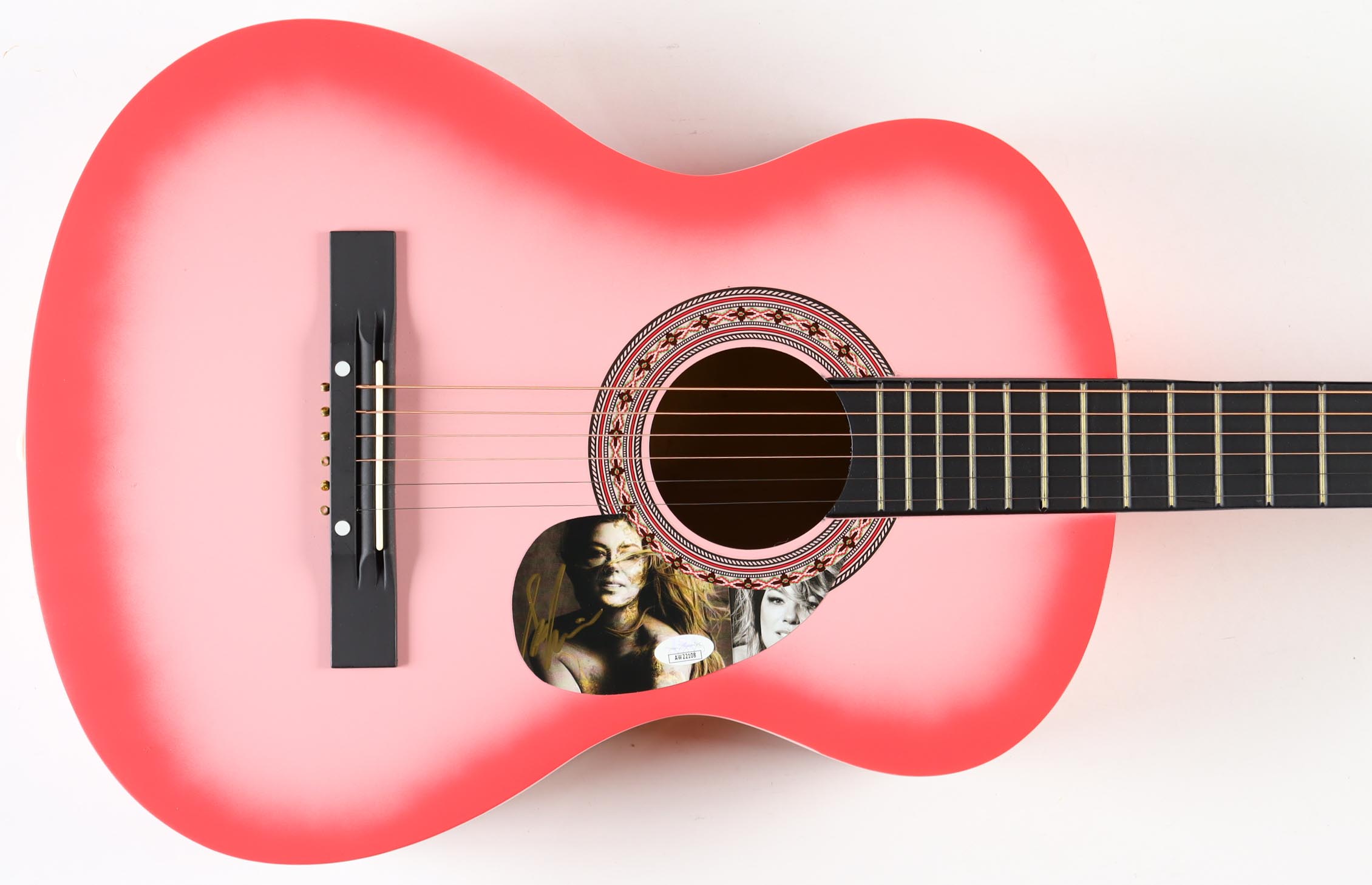 Shania Twain Signed 38" Acoustic Guitar (JSA) at PristineAuction.com Shania Twain Signed 38" Acoustic Guitar (JSA) at PristineAuction.com