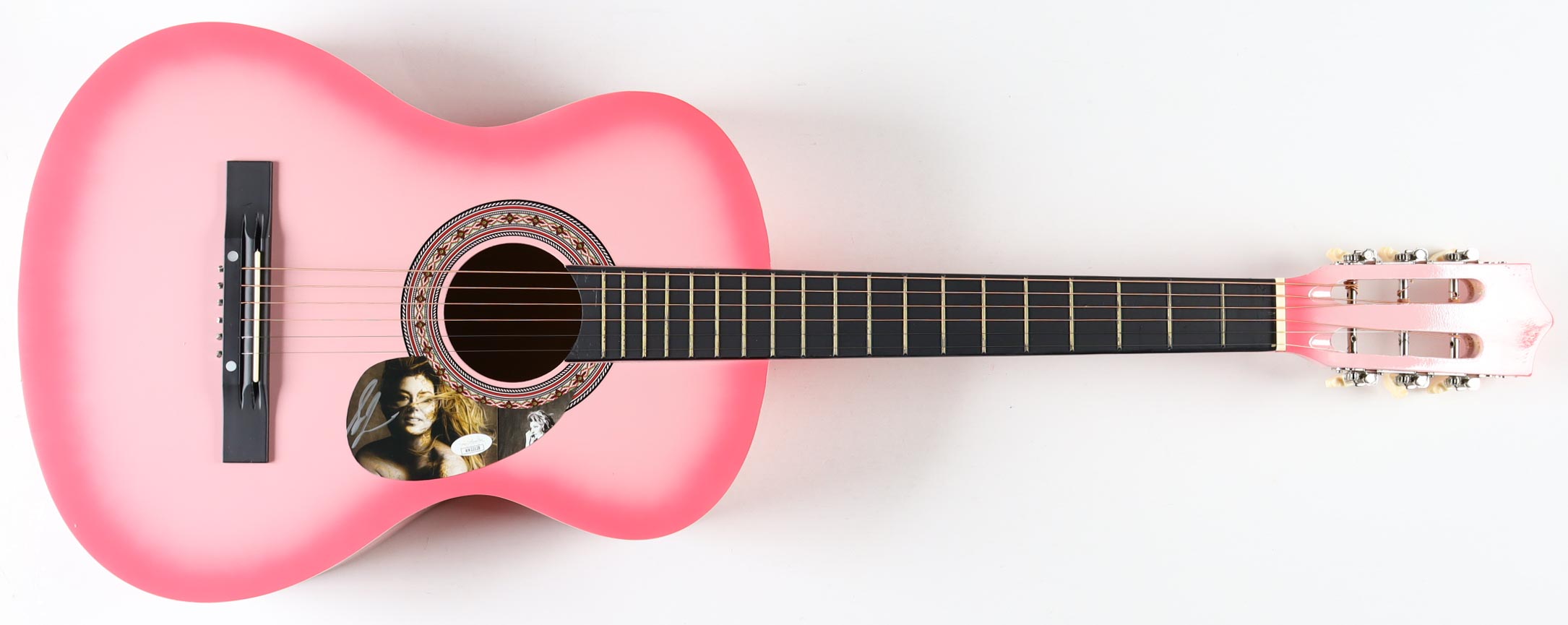 Shania Twain Signed 38" Acoustic Guitar (JSA) at PristineAuction.com Shania Twain Signed 38" Acoustic Guitar (JSA) at PristineAuction.com