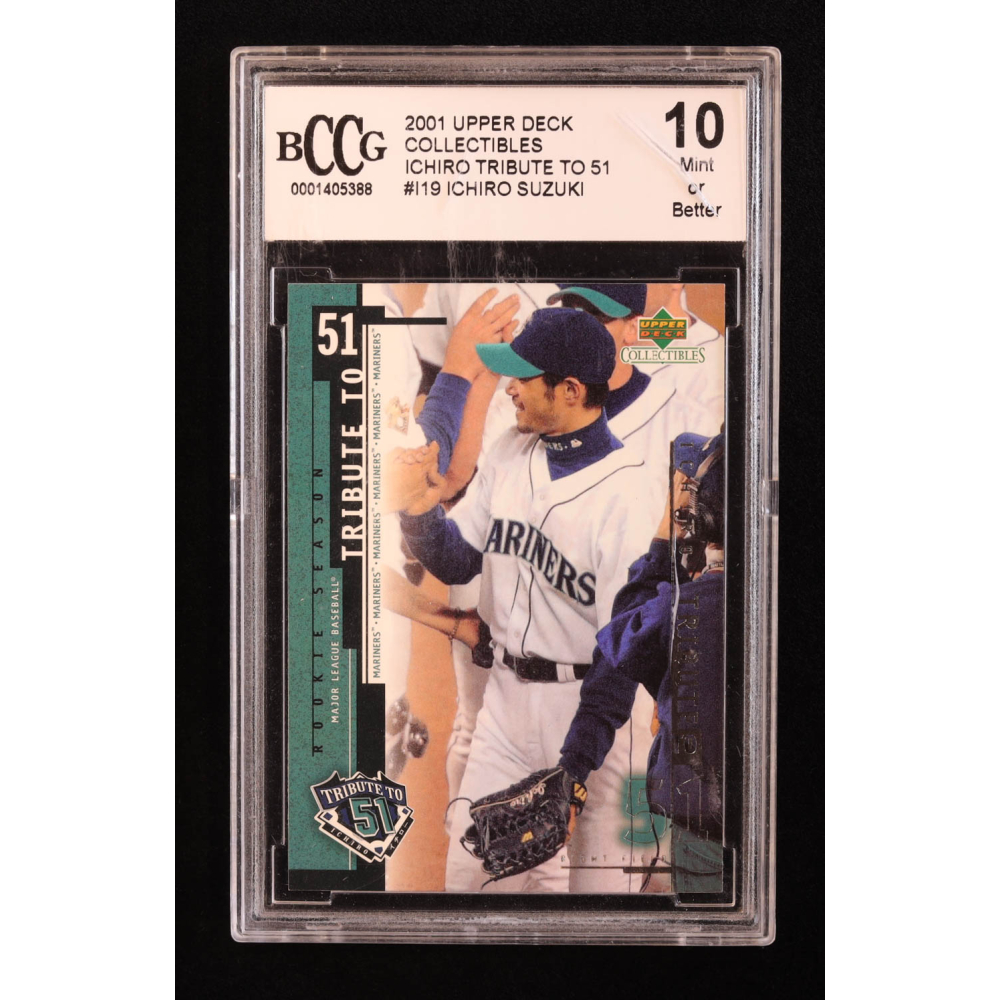 Ichiro Suzuki 2001 Upper Deck Collectibles Ichiro Tribute To