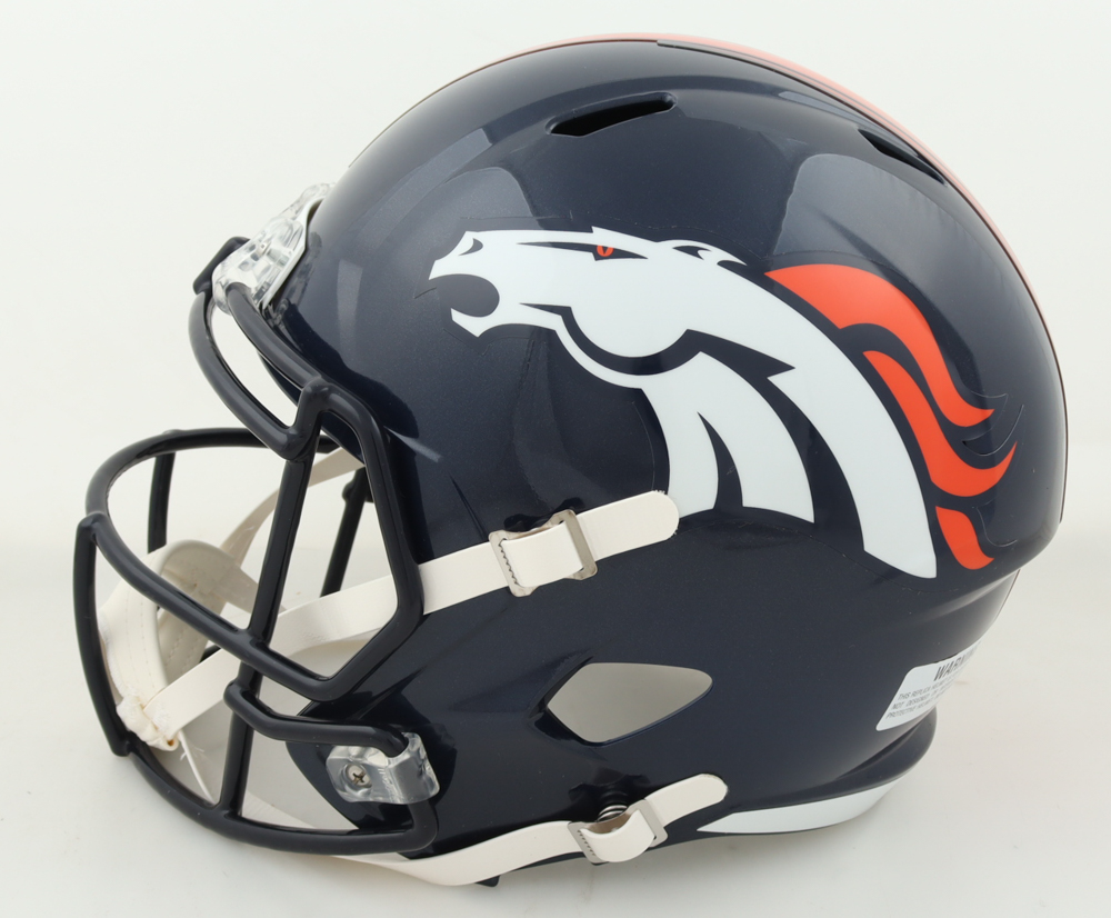 Jerry Jeudy Signed Broncos Full-Size Speed Helmet (Beckett) at PristineAuction.com Jerry Jeudy Signed Broncos Full-Size Speed Helmet (Beckett) at PristineAuction.com