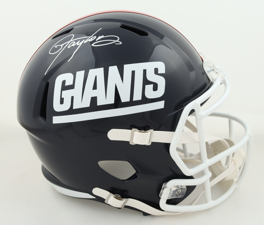 Lawrence Taylor Signed Giants Full-Size Speed Helmet (JSA) at PristineAuction.com Lawrence Taylor Signed Giants Full-Size Speed Helmet (JSA) at PristineAuction.com