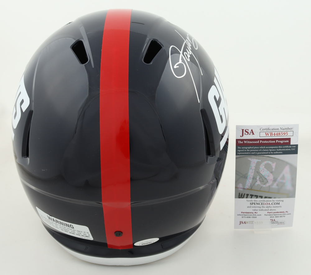 Lawrence Taylor Signed Giants Full-Size Speed Helmet (JSA) at PristineAuction.com Lawrence Taylor Signed Giants Full-Size Speed Helmet (JSA) at PristineAuction.com