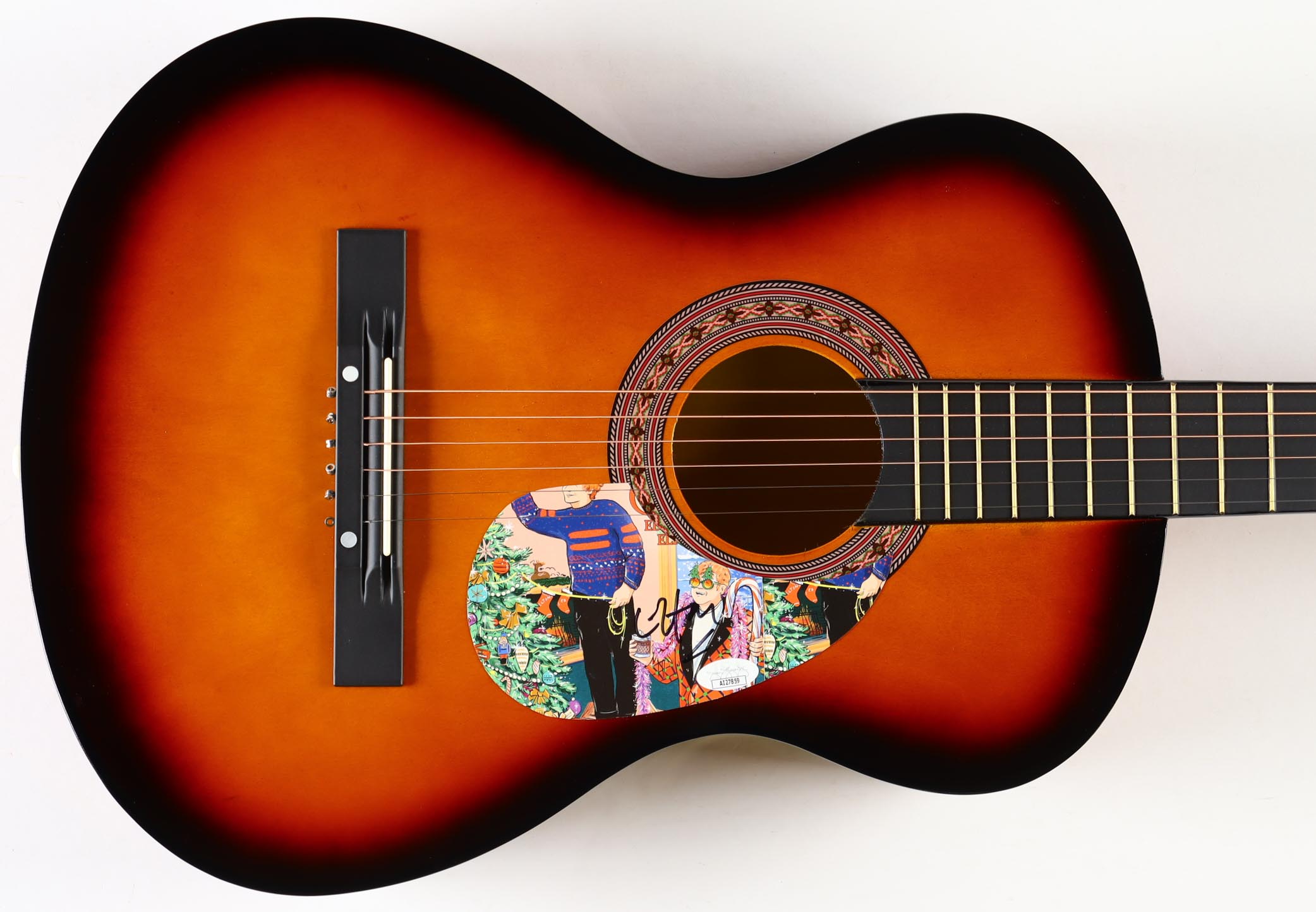 Elton John Signed 38" Acoustic Guitar (JSA) at PristineAuction.com Elton John Signed 38" Acoustic Guitar (JSA) at PristineAuction.com