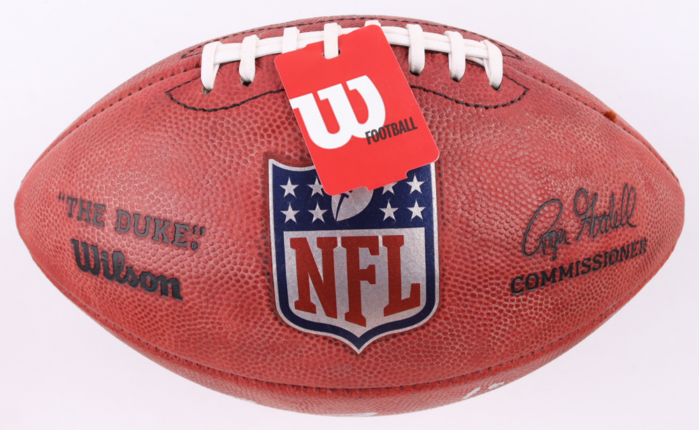 Mac Jones Signed "The Duke" NFL Football (Beckett) at PristineAuction.com Mac Jones Signed "The Duke" NFL Football (Beckett) at PristineAuction.com