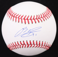 Rafael Devers Signed OML Baseball (JSA) at PristineAuction.com