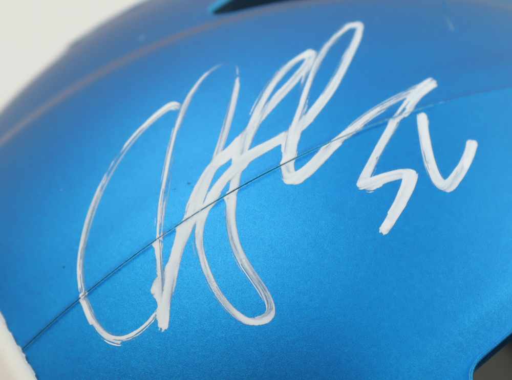 Chris Spielman Signed Lions Speed Mini Helmet Beckett Pristine Auction chris-spielman-signed-lions-speed-mini-helmet-beckett-pristine-auction