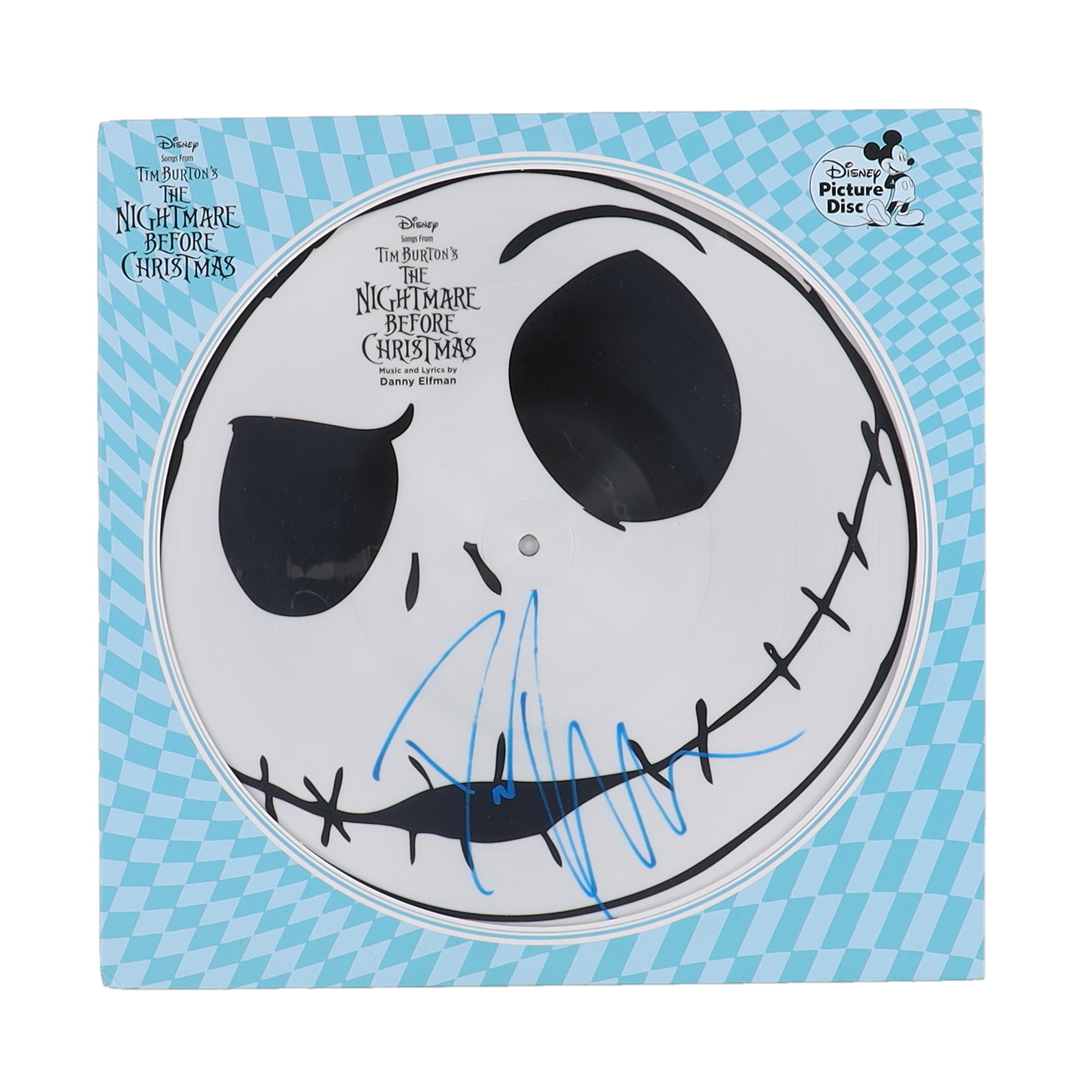 Danny Elfman Signed Disney Picture Disc "The Nightmare Before Christmas" Exclusive Vinyl Record Album Cover (JSA) at PristineAuction.com Danny Elfman Signed Disney Picture Disc "The Nightmare Before Christmas" Exclusive Vinyl Record Album Cover (JSA) at PristineAuction.com