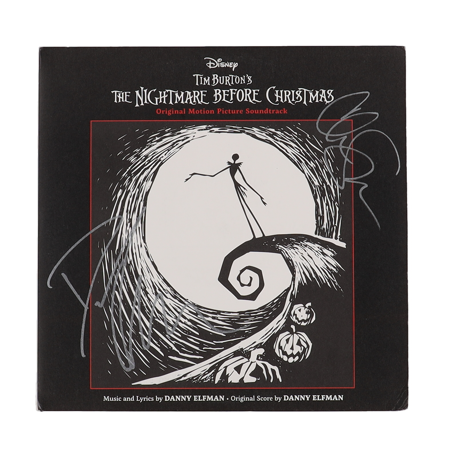 Danny Elfman & Chris Sarandon Signed "The Nightmare Before Christmas" Vinyl Record Album Cover (JSA) at PristineAuction.com Danny Elfman & Chris Sarandon Signed "The Nightmare Before Christmas" Vinyl Record Album Cover (JSA) at PristineAuction.com