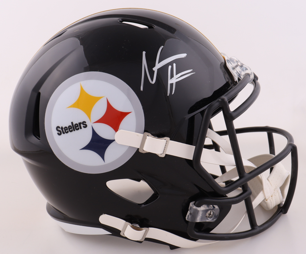 Najee Harris Signed Steelers Full-Size Speed Helmet (Fanatics) at PristineAuction.com Najee Harris Signed Steelers Full-Size Speed Helmet (Fanatics) at PristineAuction.com