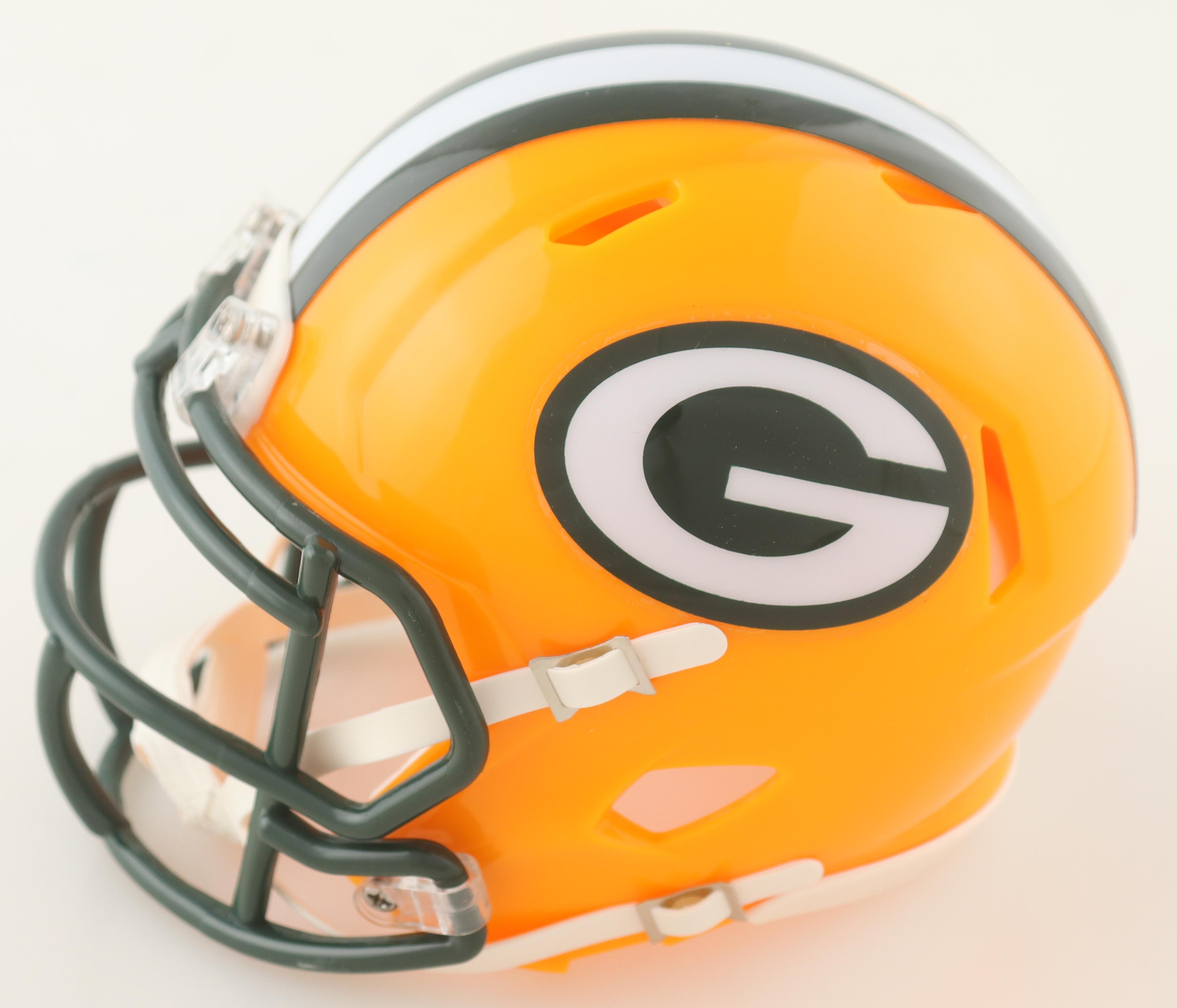 Javon Bullard Signed Packers Speed Mini Helmet (JSA) at PristineAuction.com Javon Bullard Signed Packers Speed Mini Helmet (JSA) at PristineAuction.com