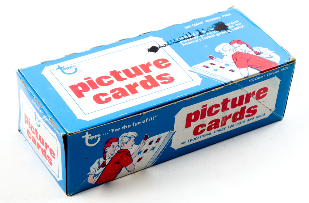 1986 Topps Baseball Card Vending Box with (500) Cards at PristineAuction.com 1986 Topps Baseball Card Vending Box with (500) Cards at PristineAuction.com