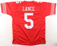 Trey Lance Signed Jersey (Beckett) at PristineAuction.com