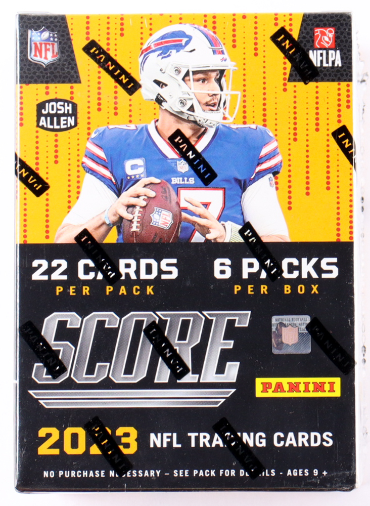 2023 Panini Score Football Blaster Box with (6) Packs at PristineAuction.com 2023 Panini Score Football Blaster Box with (6) Packs at PristineAuction.com