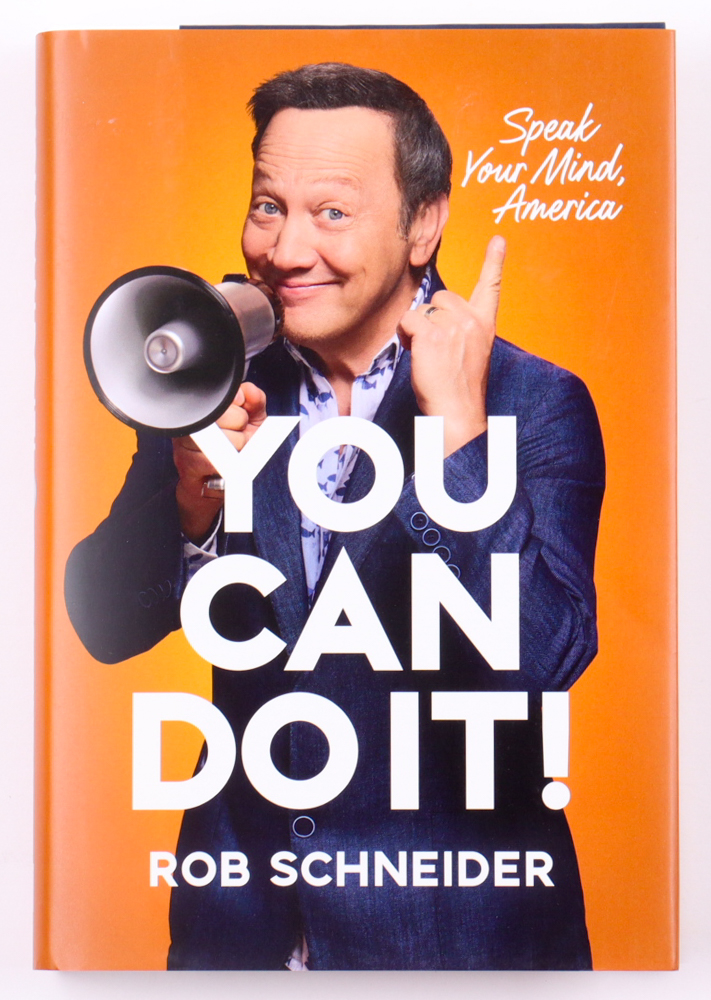 Rob Schneider Signed "You Can Do It!" Hardcover Book (Premier Collectibles) at PristineAuction.com Rob Schneider Signed "You Can Do It!" Hardcover Book (Premier Collectibles) at PristineAuction.com