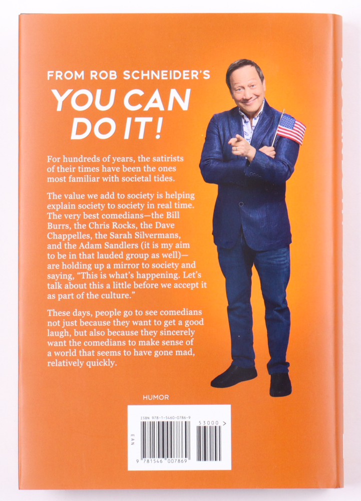 Rob Schneider Signed "You Can Do It!" Hardcover Book (Premier Collectibles) at PristineAuction.com Rob Schneider Signed "You Can Do It!" Hardcover Book (Premier Collectibles) at PristineAuction.com