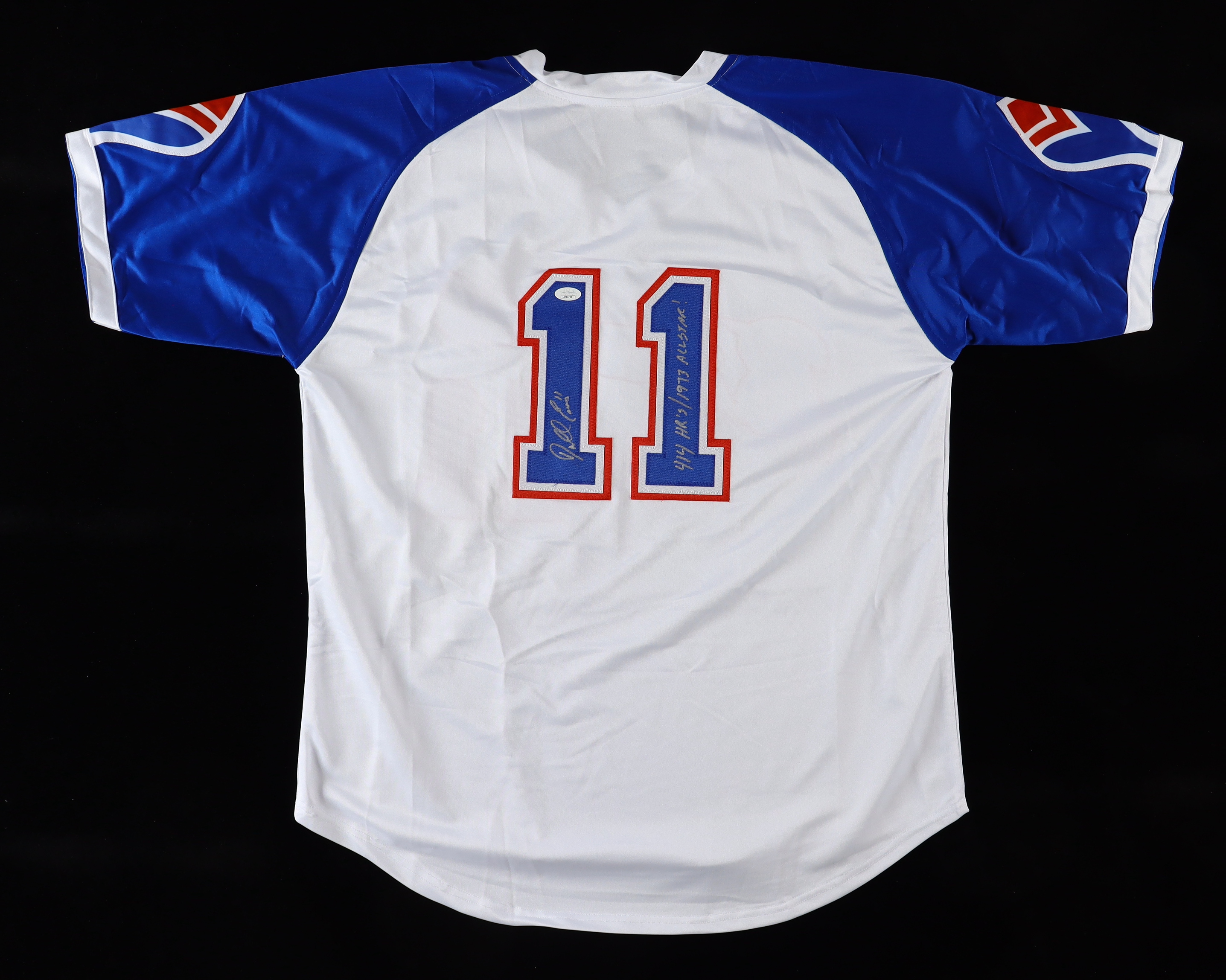 Darrell Evans Signed Jersey Inscribed "414 HR's / 1973 All Star!" (JSA) at PristineAuction.com Darrell Evans Signed Jersey Inscribed "414 HR's / 1973 All Star!" (JSA) at PristineAuction.com