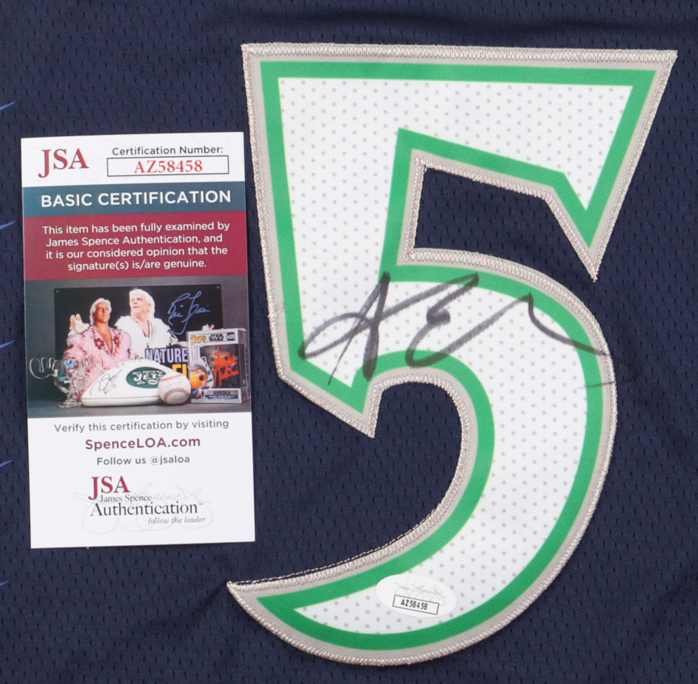 Anthony Edwards Signed Jersey (JSA) at PristineAuction.com Anthony Edwards Signed Jersey (JSA) at PristineAuction.com