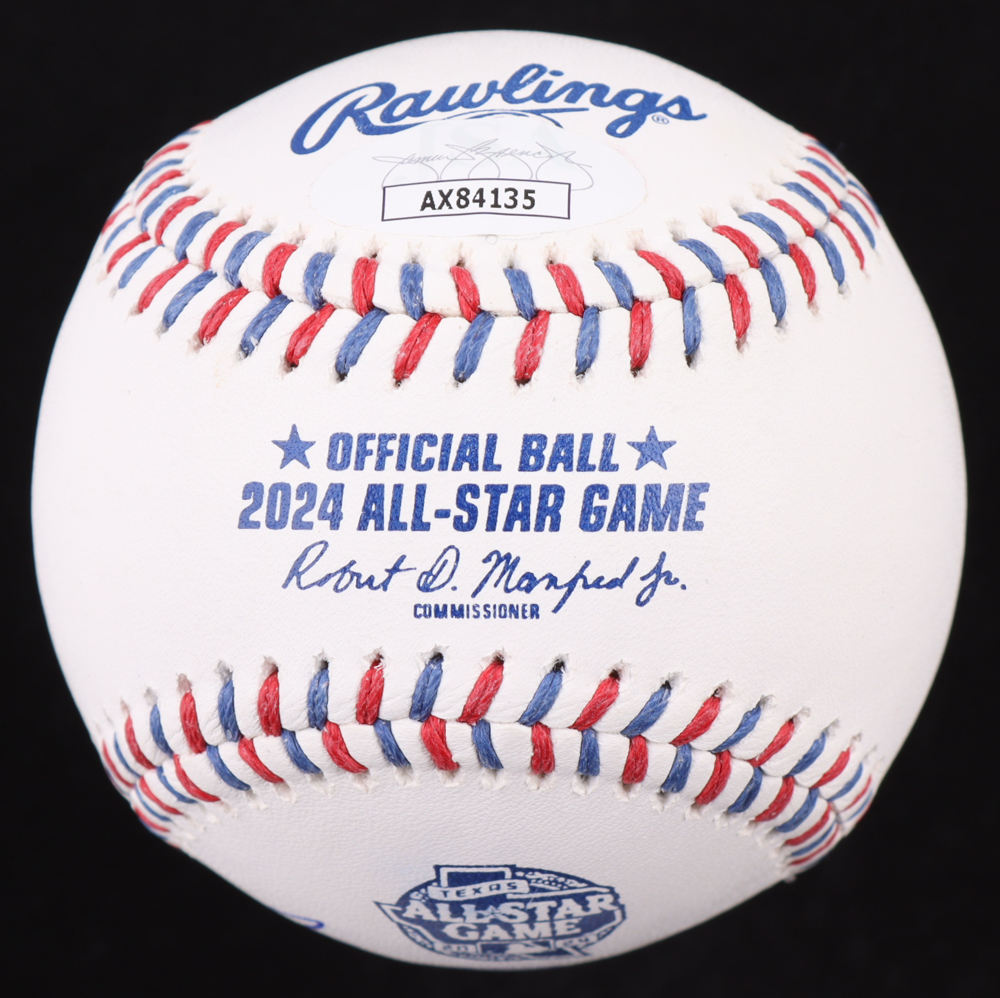 Jarren Duran Signed 2024 All-Star Game Baseball Inscribed "'24 ASG MVP" (JSA) at PristineAuction.com Jarren Duran Signed 2024 All-Star Game Baseball Inscribed "'24 ASG MVP" (JSA) at PristineAuction.com