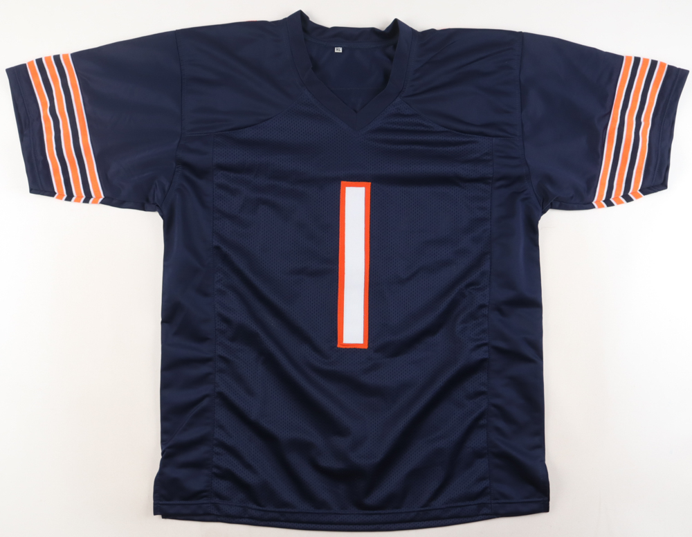 Justin Fields Signed Jersey (Beckett) at PristineAuction.com Justin Fields Signed Jersey (Beckett) at PristineAuction.com